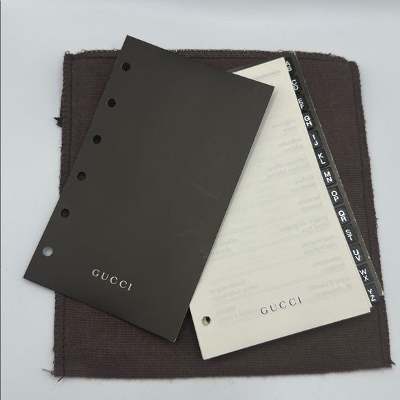 Celine monogram agenda PM with extra GUCCI address book refill - Picture 4 of 9